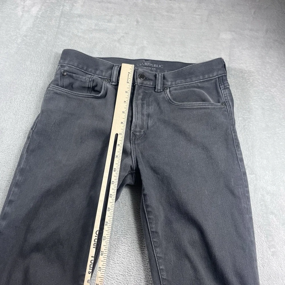 Banana Republic Traveler Jean 31x30‎ Slim Fit Mens Denim Pants Gray